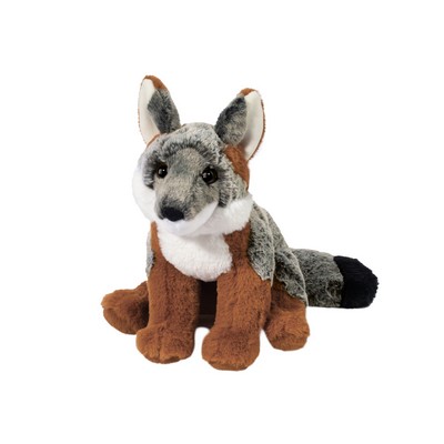 Frankie Grey Fox Soft Stuffed Animal