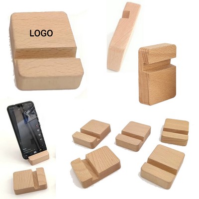 Solid wood phone base