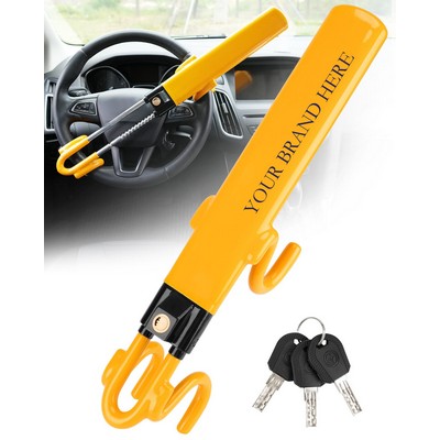 Steering Wheel Lock -Heavy Duty Antitheft Device and Car Security Lock