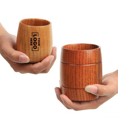 Solid Wood Drinking Cups