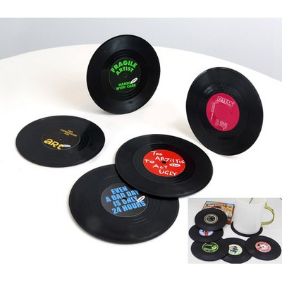 Vinyl Record Coaster
