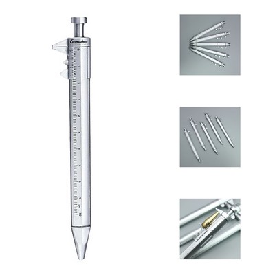 Plastic Measuring Ballpoint Pen