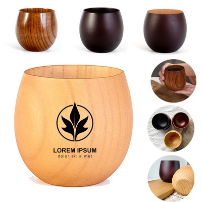 Wooden Bourbon Drinking Glass