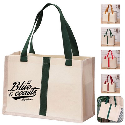 Film Covered Canvas Tote Bag