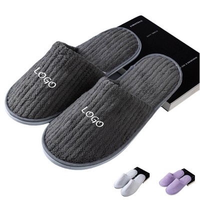 Disposable Closed Toe Slippers