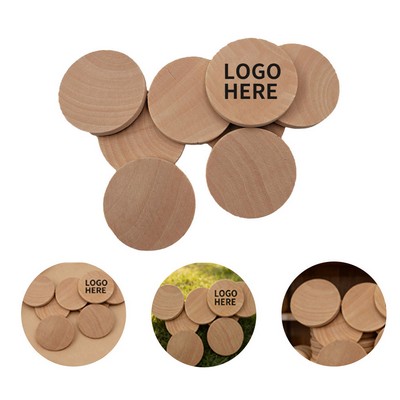 Personalized Wooden Promo Coins