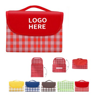 Large Outdoor Beach Picnic Blanket Tote