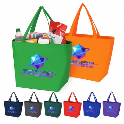 Custom Printed Non-Woven Shopping Tote Bag with Logo