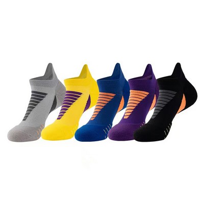 Breathable Cotton Blend Athletic Socks - Perfect for Training, Hiking & Casual Wear