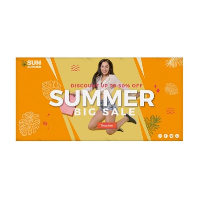 15'x30' Pop Up Fabric Foldable Display