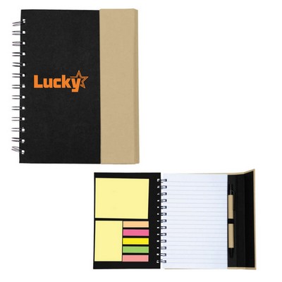 Classic Two-Tone Spiral Bound Notebook
