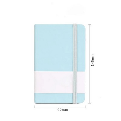 Leather Notebook Mini Hardcover Notepad