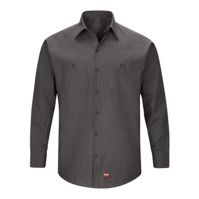 Red Kap Men's Tall Mimix™ Long Sleeve Work Shirt - SX10T