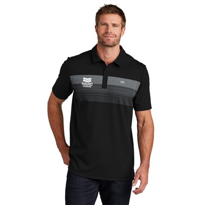 TravisMathew® Coastal Chest Stripe Embroidered Polo
