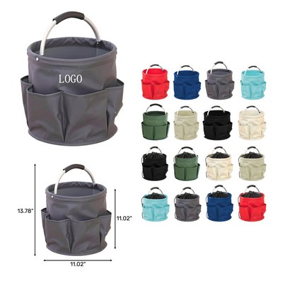 Foldable Oxford Camping Storage Basket