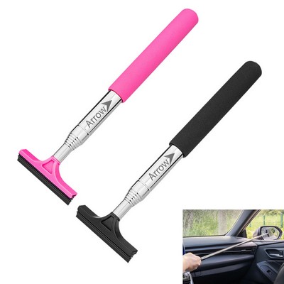 Retractable Car Rearview Mirror Squeegee Wiper for Vehicles Automotive Accessories