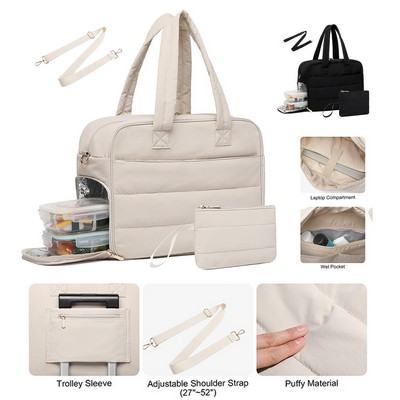 Insulated Laptop Lunch Tote Bag