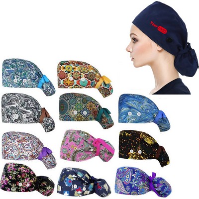 Adjustable Working Cap Ponytail Pouch