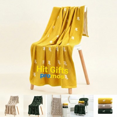 Cotton Jacquard Bath Towel