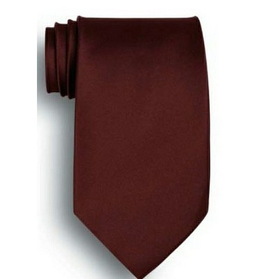 Maroon Red Silk Tie