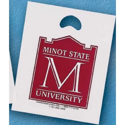 Kidney Handle Die Cut Bags 15"x18"+4" - 1 Color