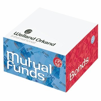 Post-it® Custom Printed Noted Half Cube (3 3/8"x3 3/8"x1 3/4")