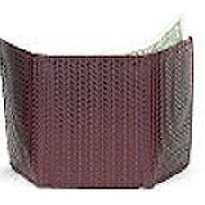 Lizard Print Tri Fold Woven Printed Wallet