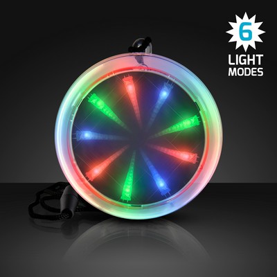 Light Up Infinity Tunnel Necklace - BLANK