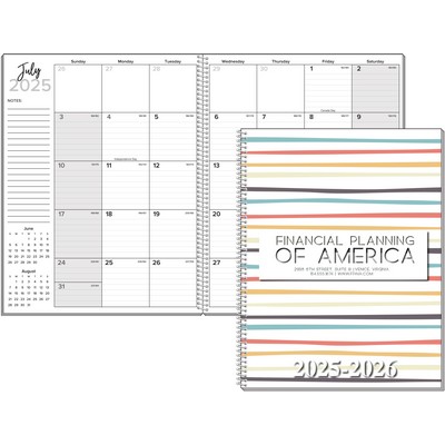 Large Monthly Wire Bound Academic Planner