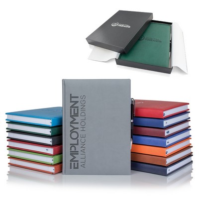 Castelli Tucson Grande Lined White Page Journal Gift Set