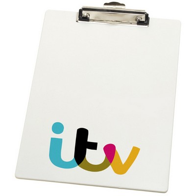 Metal Clip Letter Size Clipboards w/ 4 Color Process (9"x12")