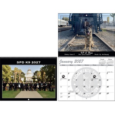 Full Color Small Quantity 12 Month Appointment Calendar