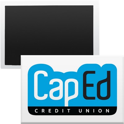 2" x 3" Rectangle Magnet Button