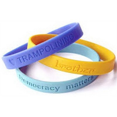 Debossed Custom Wristbands (48 Hours)