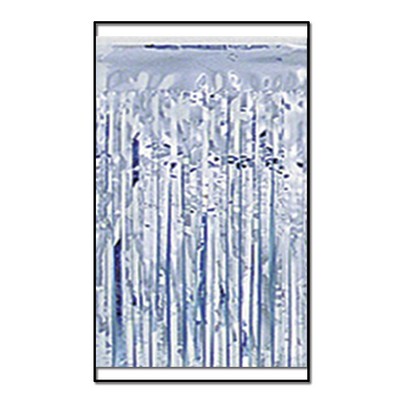 Flame Resistant 2-Ply Metallic Fringe Drapes