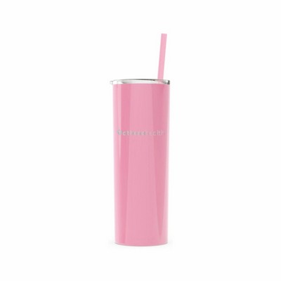 20 Oz. Maars Carnation Skinny Steel Tumbler