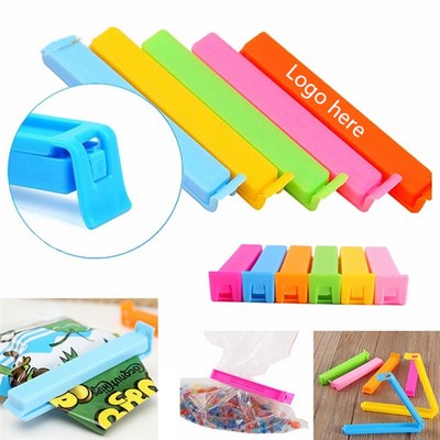 Colorful Food Bag Sealing Clips