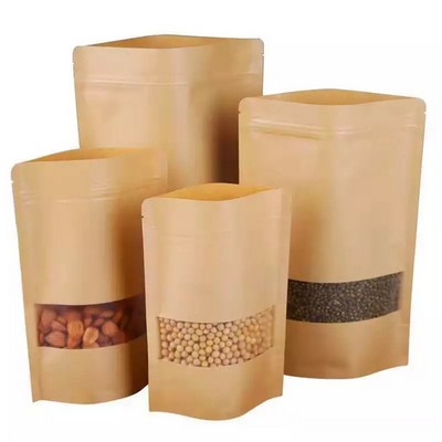 Waterproof And Oil Proof Food Craft Paper Bag