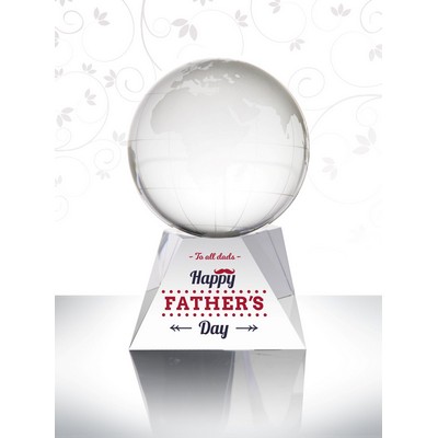 Resplendent Crystal Globe Award