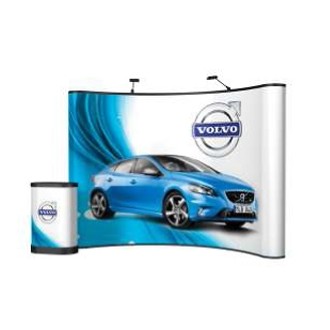 10' Energy Curved Pop-Up Kit