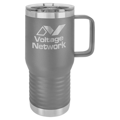 20Oz Gray Polar Camel Travel Mug