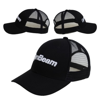 3D Puff Embroidery Baseball Mesh Hat
