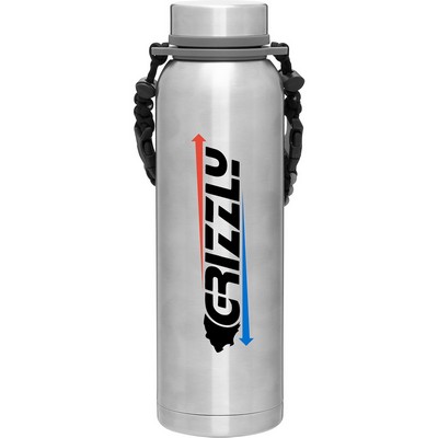 32 oz h2go Pine Water Bottle (Steel)