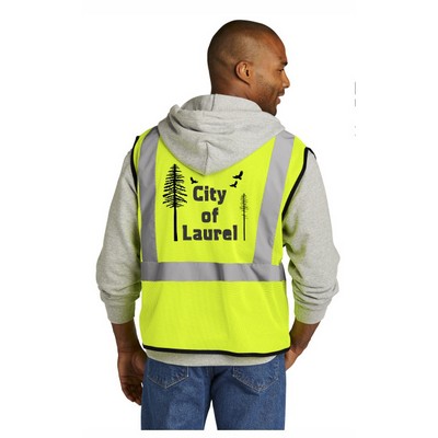 Class 2-Yellow Safety Vest With Pocket