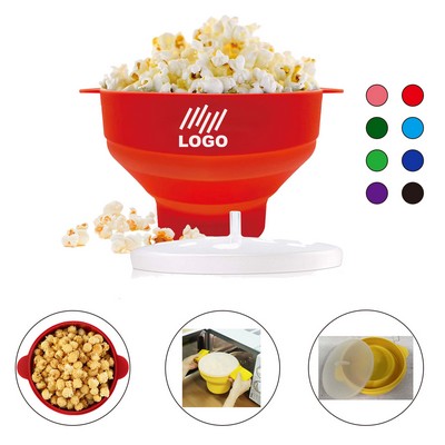 Eco-Friendly Microwave Silicone Popcorn Bowl