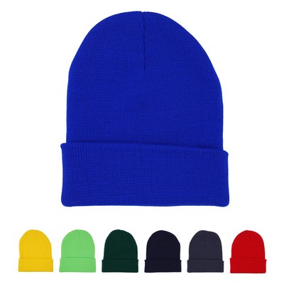 Unisex Winter Knit Beanie Hat