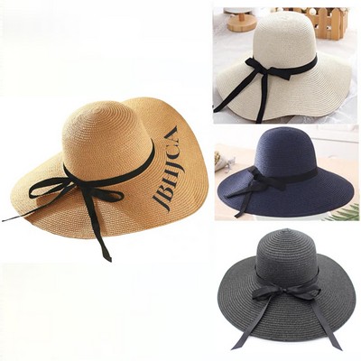 Beach Wide Brim Straw Hat