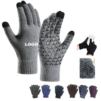 Non-slip Cycling Knit Touch Gloves