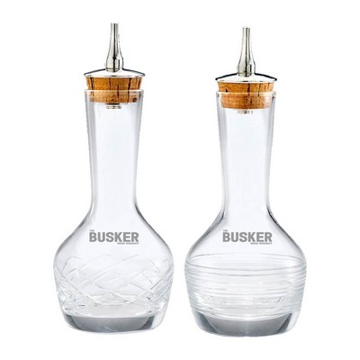3oz. Glass Bitters Bottles Duo