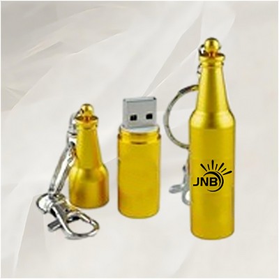 Wine Bottle Shaped 4GB USB Drive